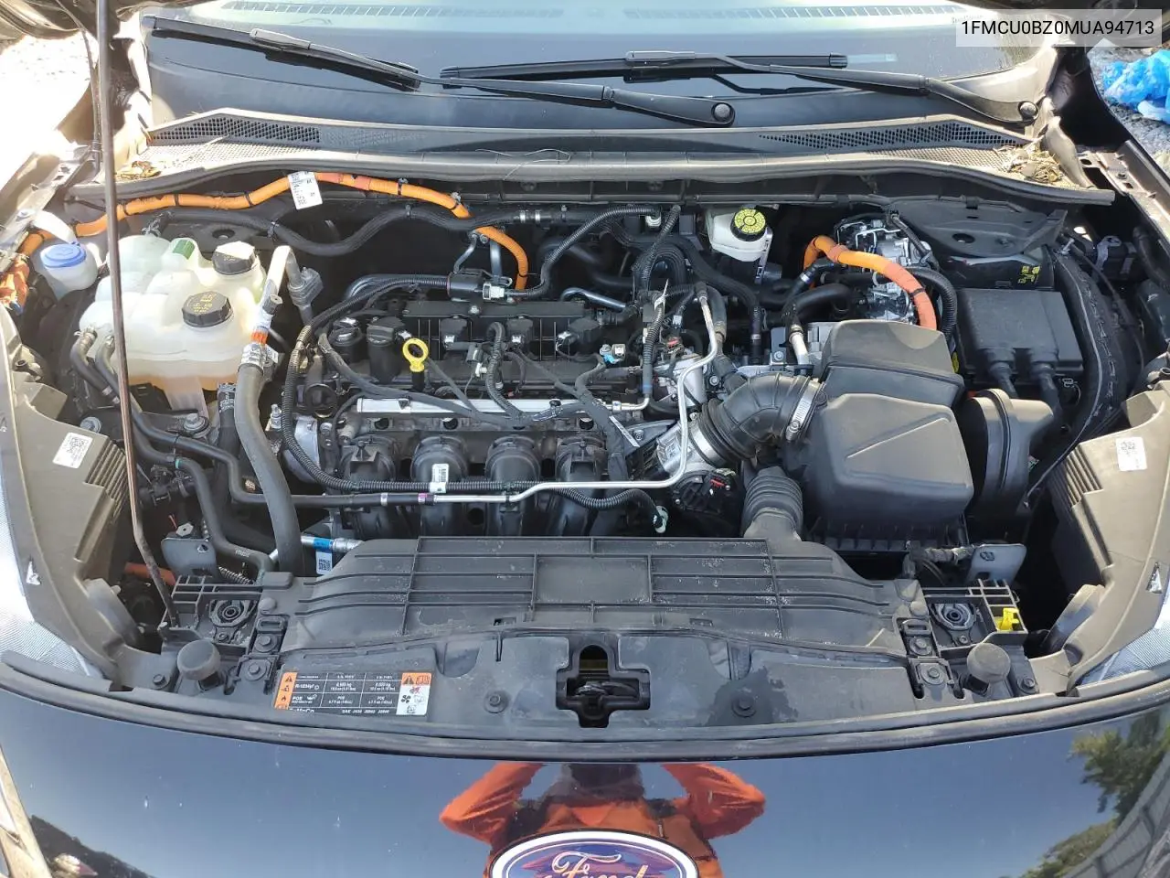 2021 Ford Escape Se VIN: 1FMCU0BZ0MUA94713 Lot: 53047785