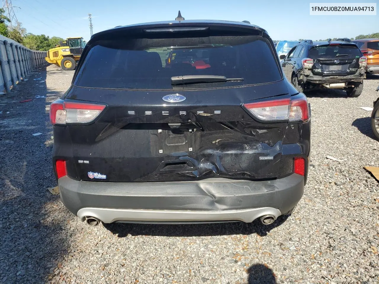 2021 Ford Escape Se VIN: 1FMCU0BZ0MUA94713 Lot: 53047785