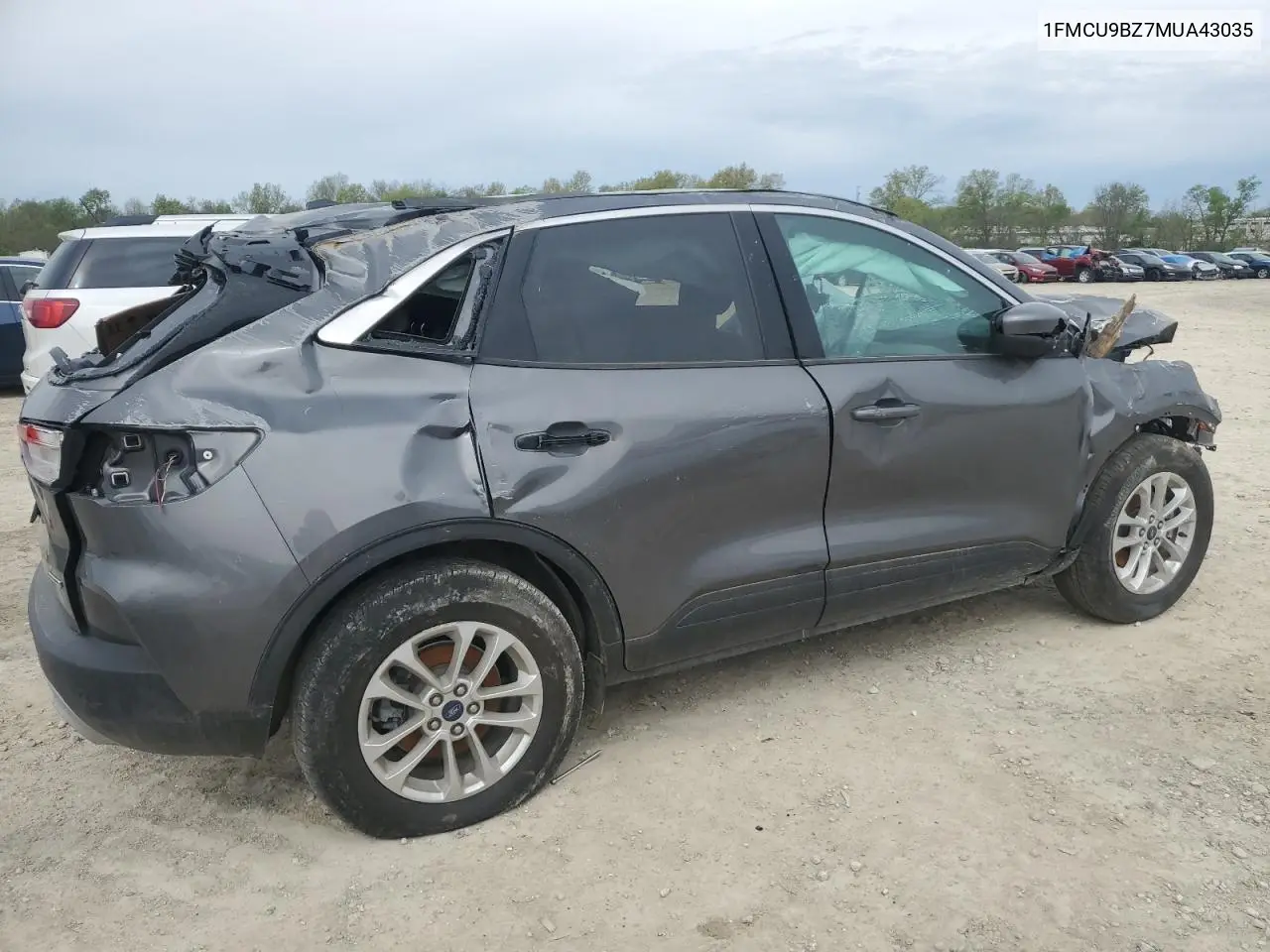 2021 Ford Escape Se VIN: 1FMCU9BZ7MUA43035 Lot: 54203735