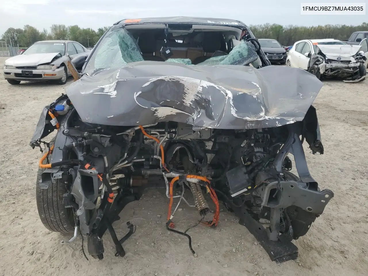 2021 Ford Escape Se VIN: 1FMCU9BZ7MUA43035 Lot: 54203735