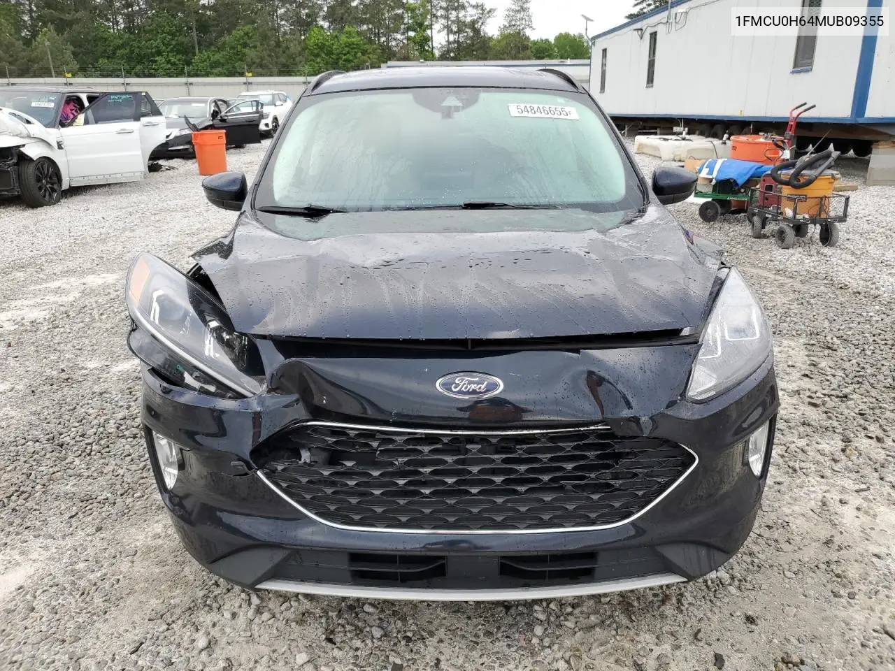2021 Ford Escape Sel VIN: 1FMCU0H64MUB09355 Lot: 54846655