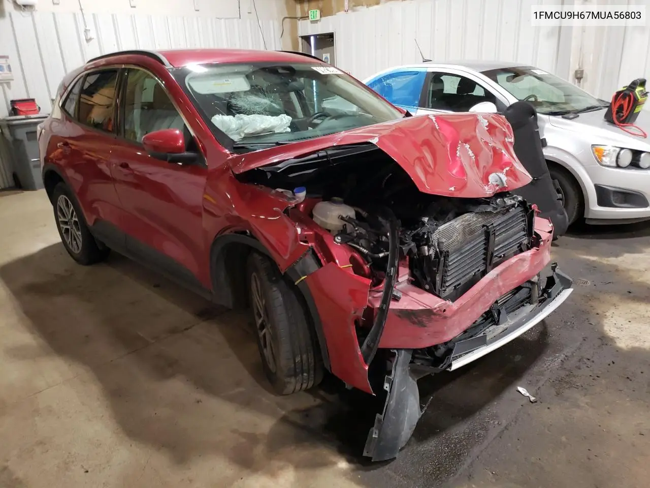 2021 Ford Escape Sel VIN: 1FMCU9H67MUA56803 Lot: 55303725