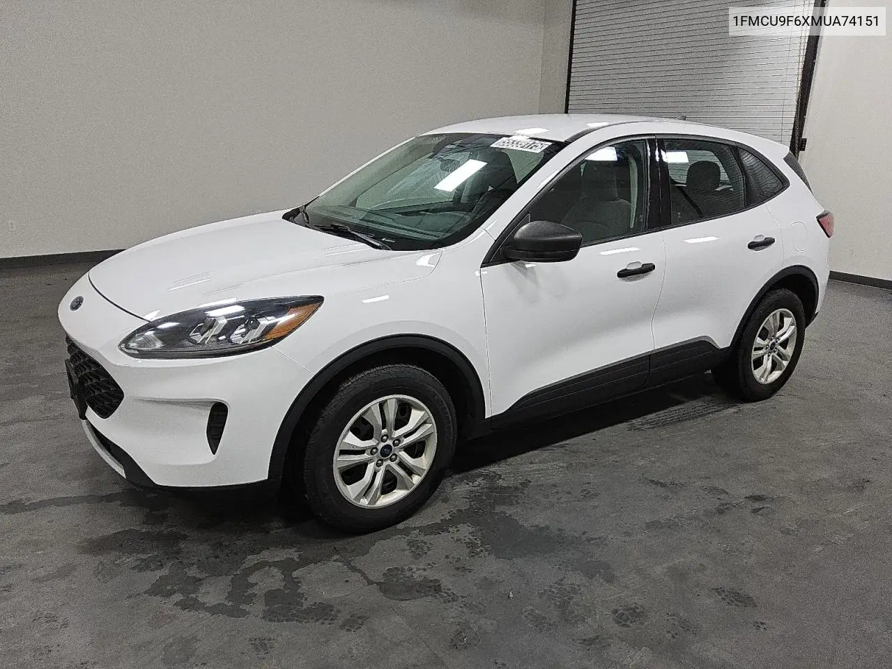 2021 Ford Escape S VIN: 1FMCU9F6XMUA74151 Lot: 55339175