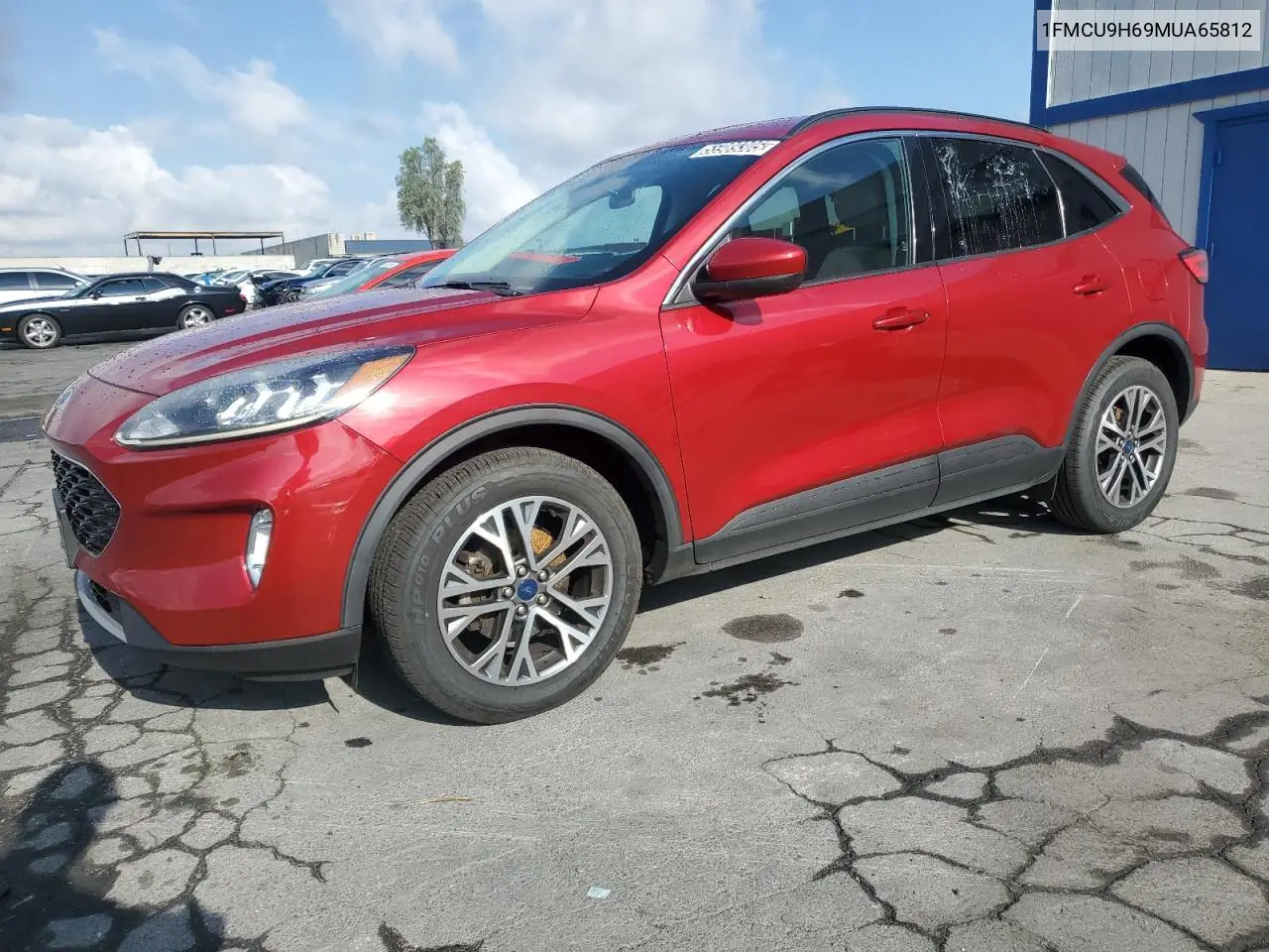 2021 Ford Escape Sel VIN: 1FMCU9H69MUA65812 Lot: 55989305