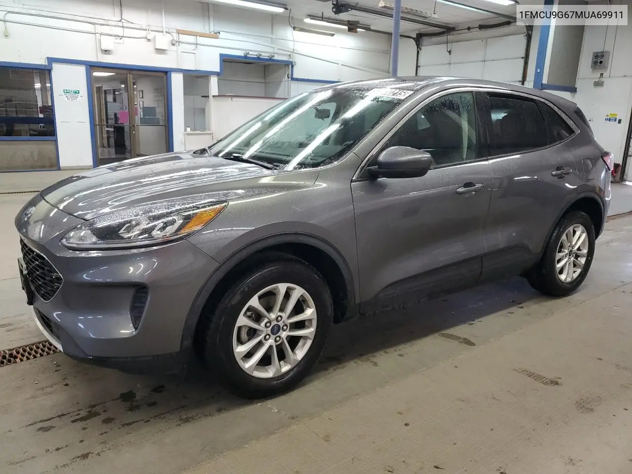 2021 Ford Escape Se VIN: 1FMCU9G67MUA69911 Lot: 56100215