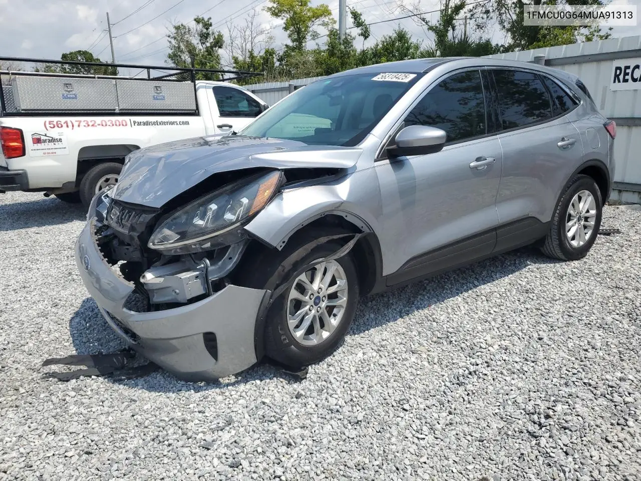 2021 Ford Escape Se VIN: 1FMCU0G64MUA91313 Lot: 56318425