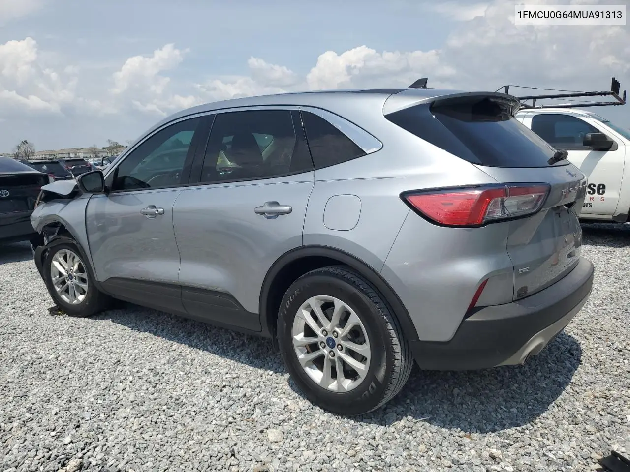 2021 Ford Escape Se VIN: 1FMCU0G64MUA91313 Lot: 56318425