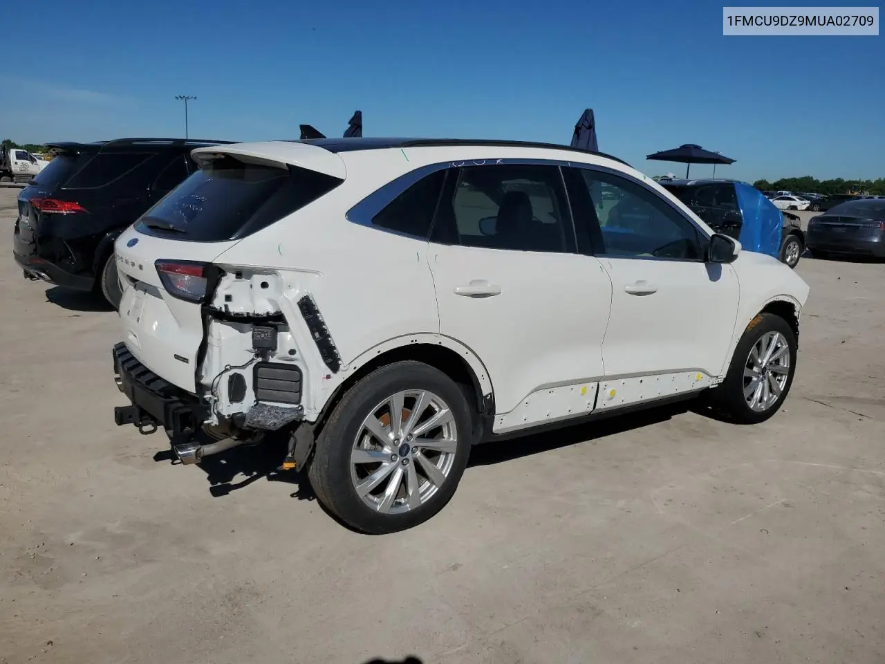 2021 Ford Escape Titanium VIN: 1FMCU9DZ9MUA02709 Lot: 56355255