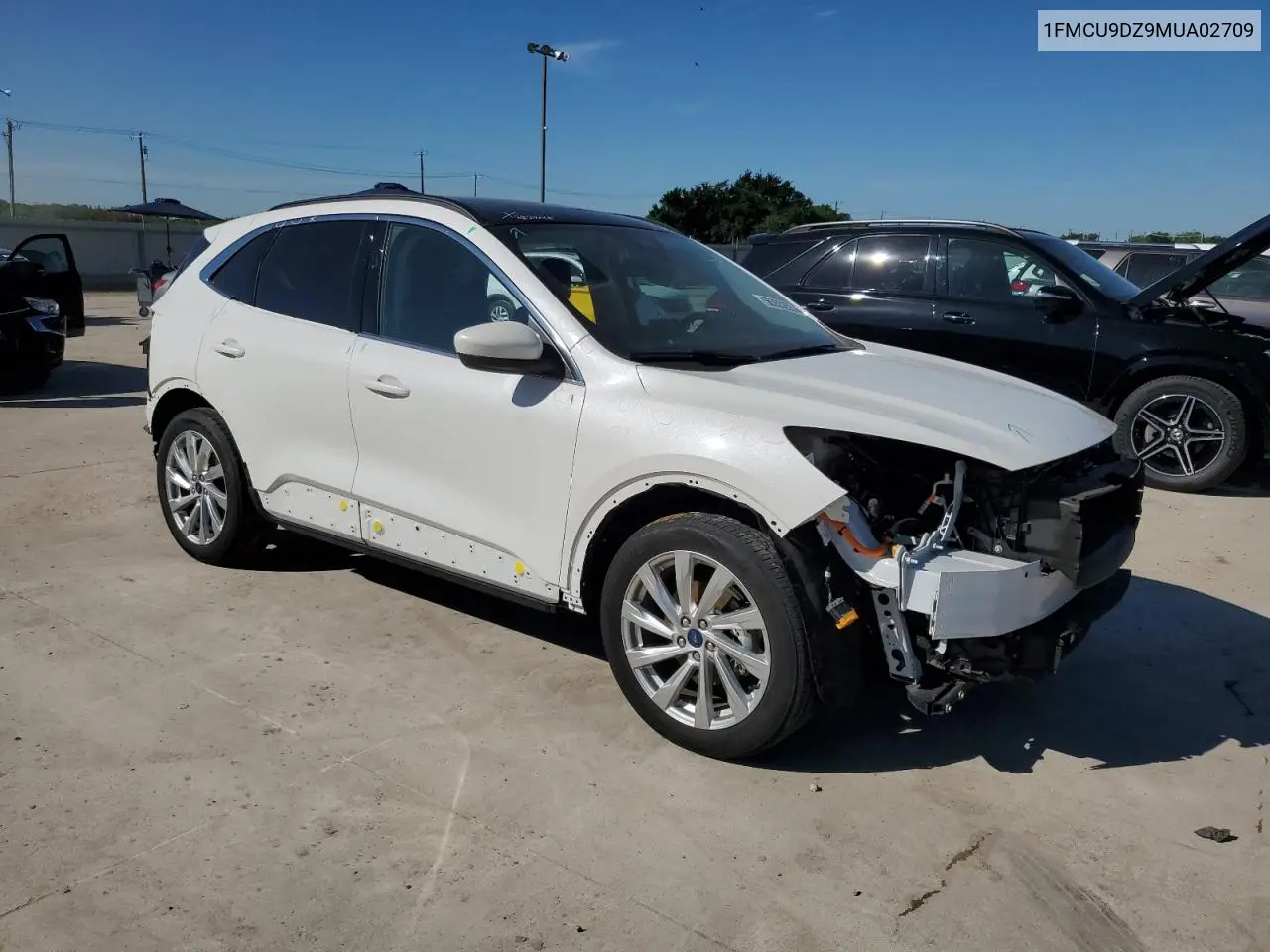 2021 Ford Escape Titanium VIN: 1FMCU9DZ9MUA02709 Lot: 56355255