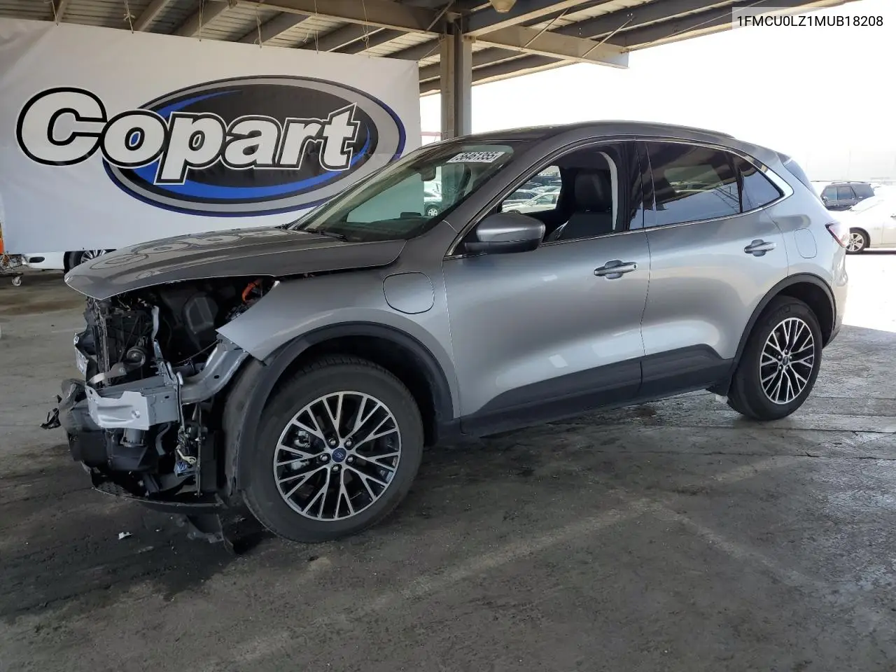 2021 Ford Escape Titanium VIN: 1FMCU0LZ1MUB18208 Lot: 56461355