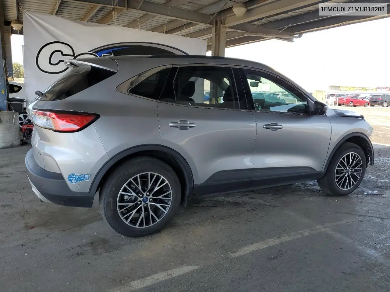 2021 Ford Escape Titanium VIN: 1FMCU0LZ1MUB18208 Lot: 56461355