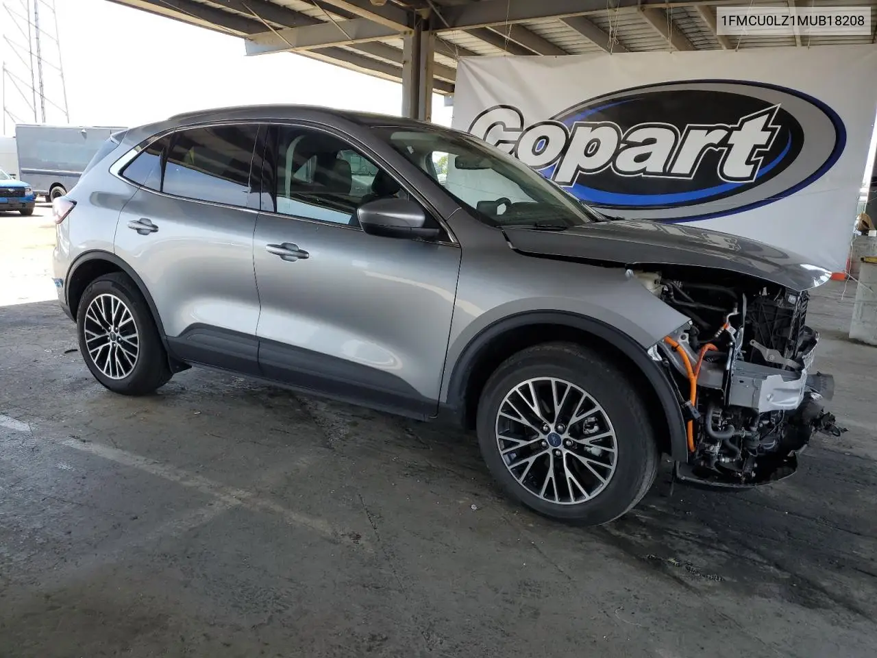 2021 Ford Escape Titanium VIN: 1FMCU0LZ1MUB18208 Lot: 56461355