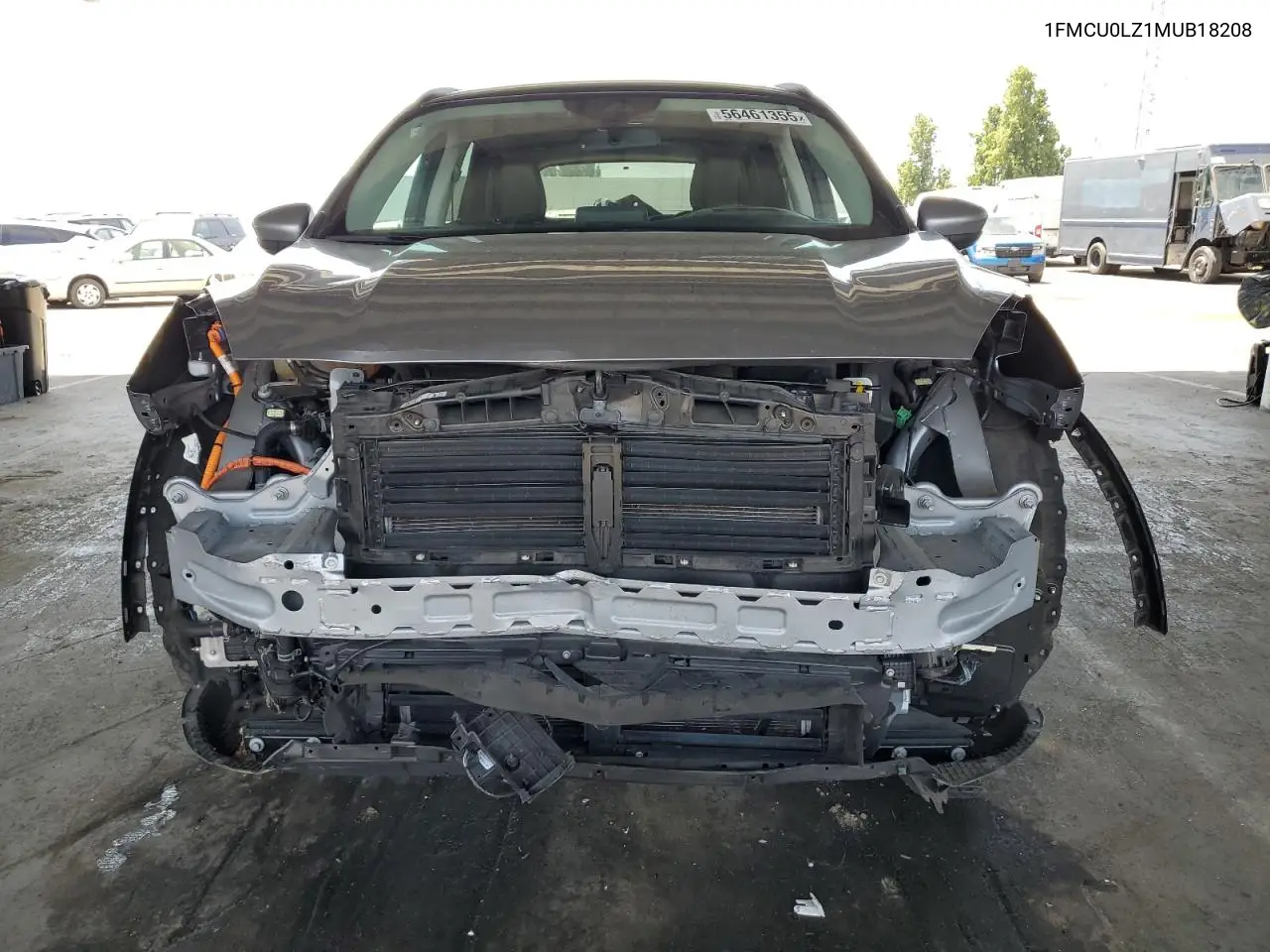 2021 Ford Escape Titanium VIN: 1FMCU0LZ1MUB18208 Lot: 56461355