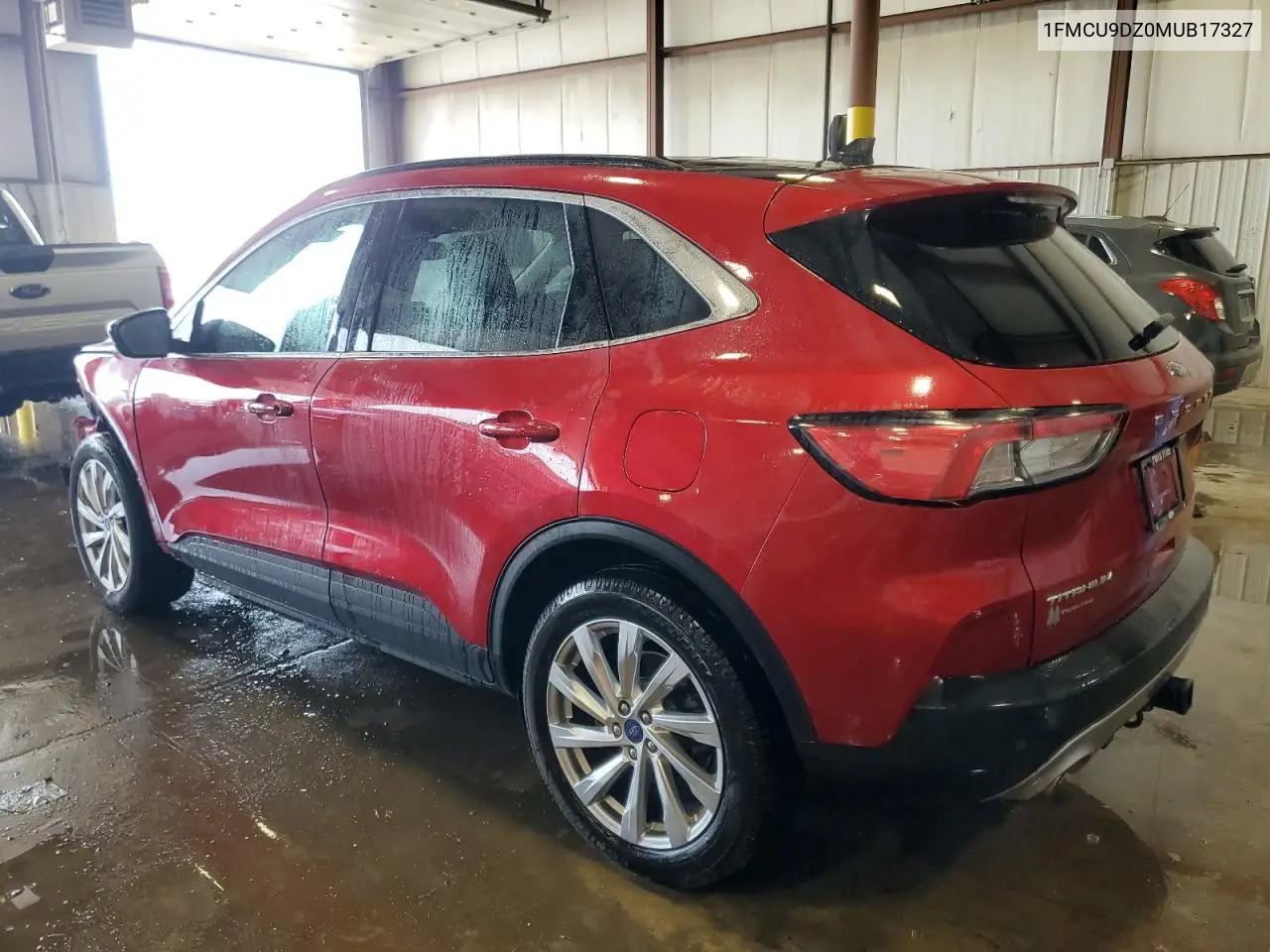 2021 Ford Escape Titanium VIN: 1FMCU9DZ0MUB17327 Lot: 56545325