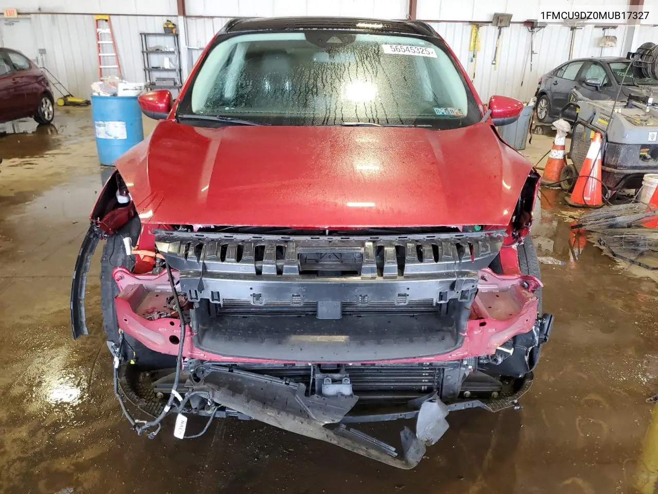 2021 Ford Escape Titanium VIN: 1FMCU9DZ0MUB17327 Lot: 56545325