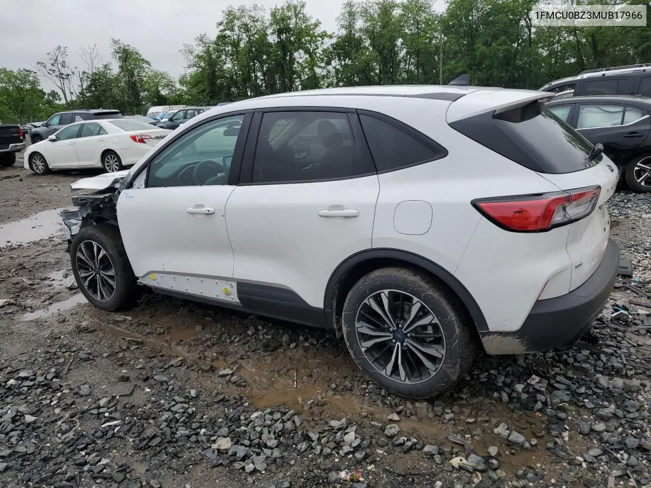 2021 Ford Escape Se VIN: 1FMCU0BZ3MUB17966 Lot: 56936405