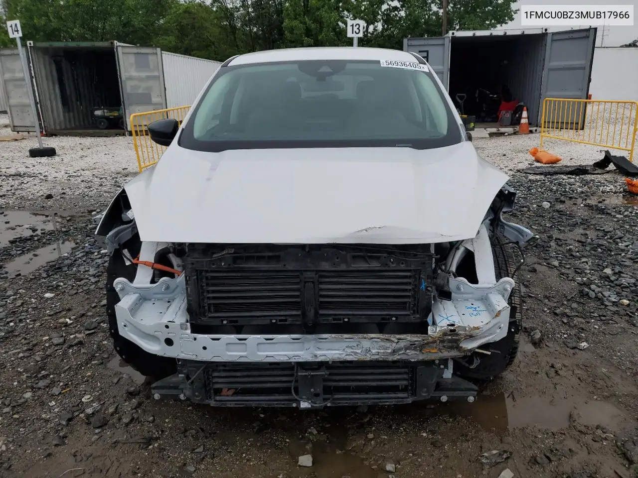 2021 Ford Escape Se VIN: 1FMCU0BZ3MUB17966 Lot: 56936405