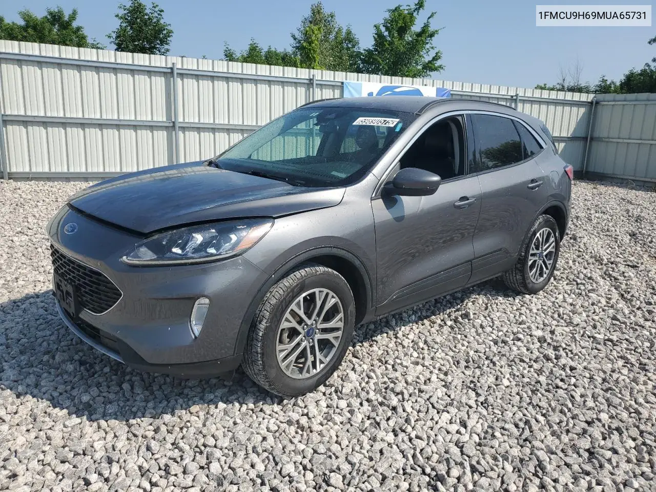 2021 Ford Escape Sel VIN: 1FMCU9H69MUA65731 Lot: 59890575