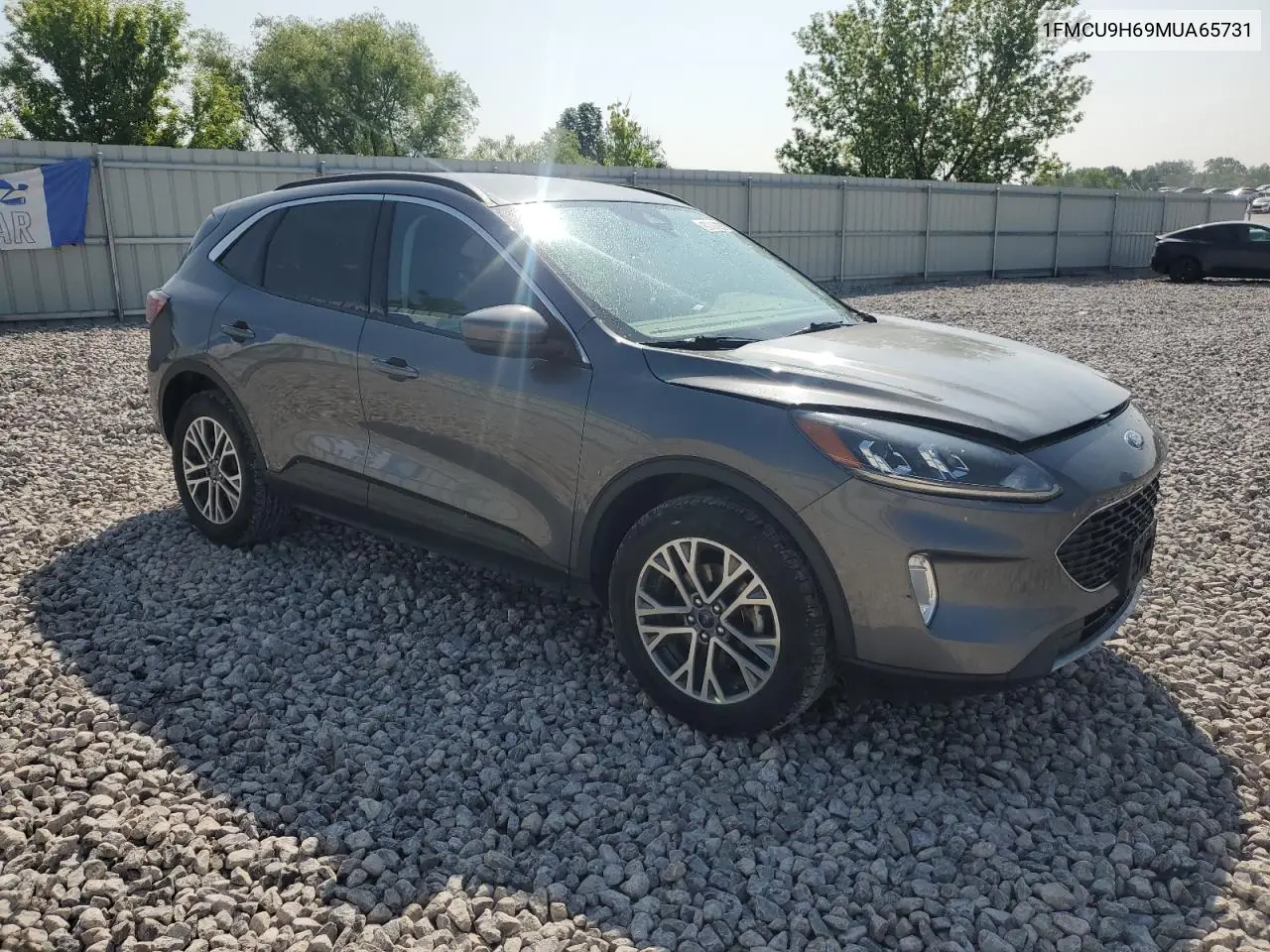 2021 Ford Escape Sel VIN: 1FMCU9H69MUA65731 Lot: 59890575