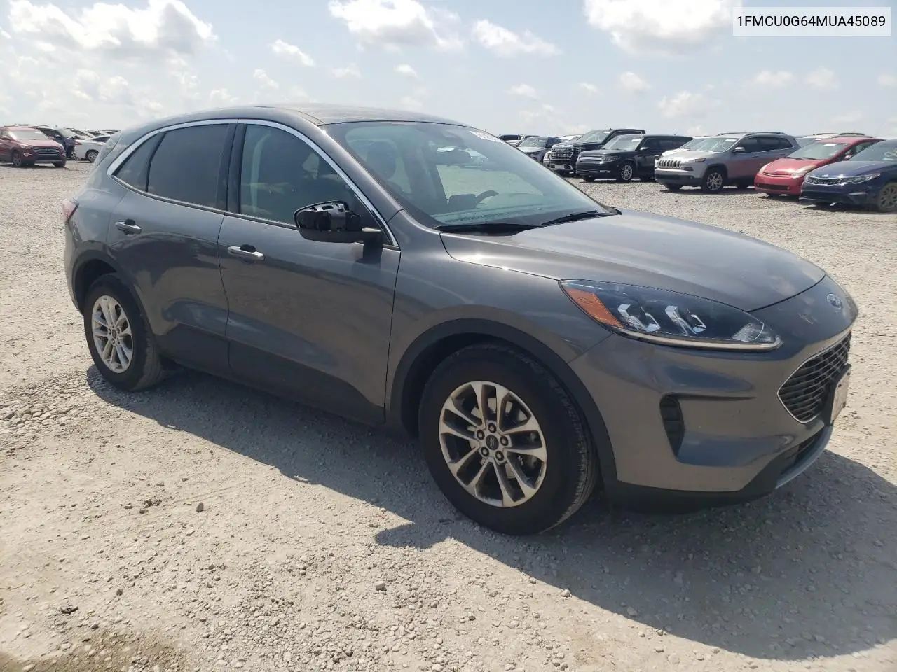 2021 Ford Escape Se VIN: 1FMCU0G64MUA45089 Lot: 61436525