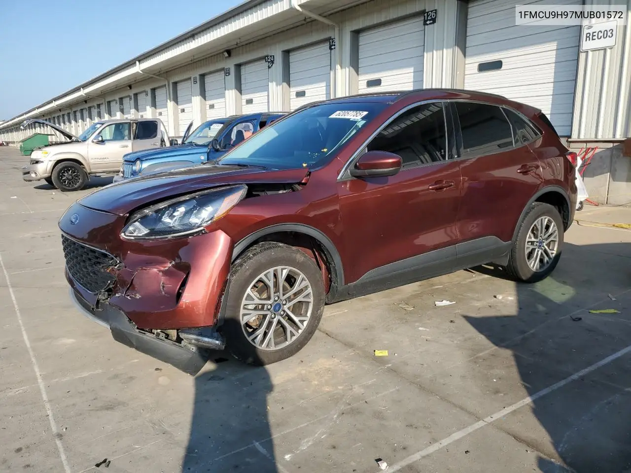 2021 Ford Escape Sel VIN: 1FMCU9H97MUB01572 Lot: 62057785