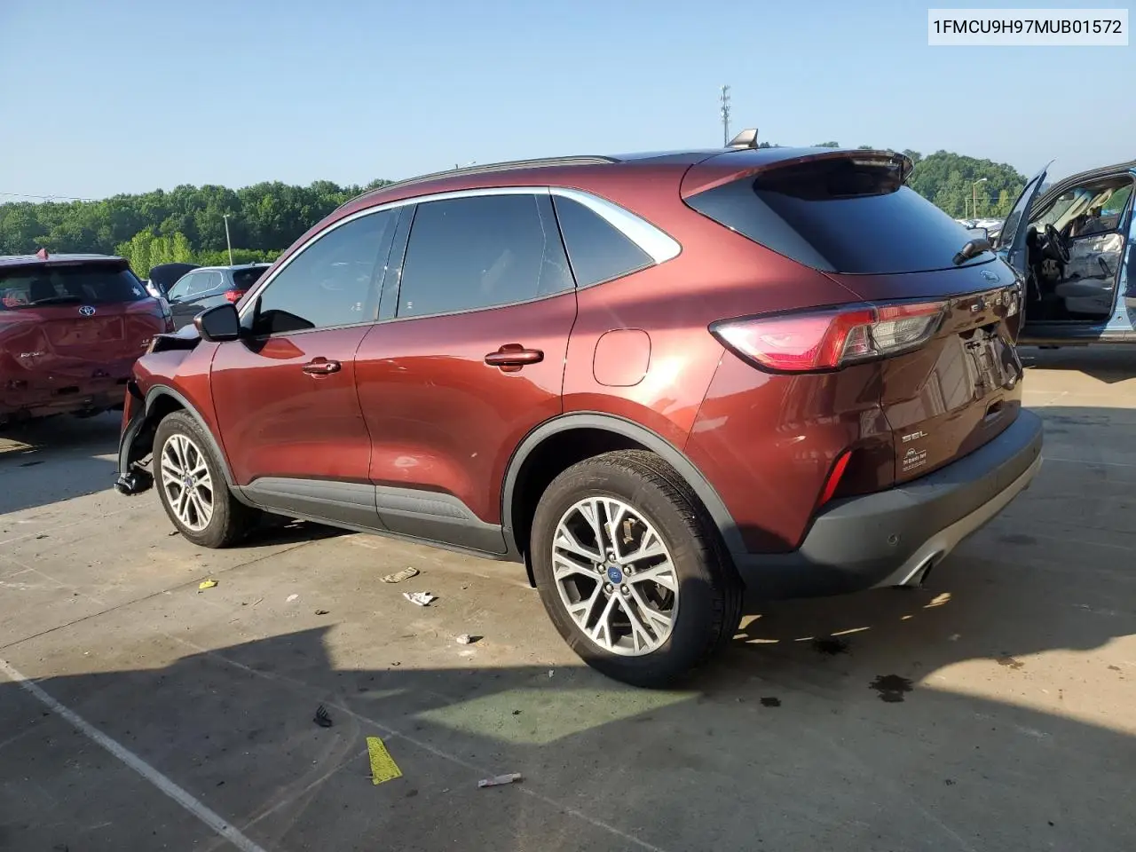 2021 Ford Escape Sel VIN: 1FMCU9H97MUB01572 Lot: 62057785