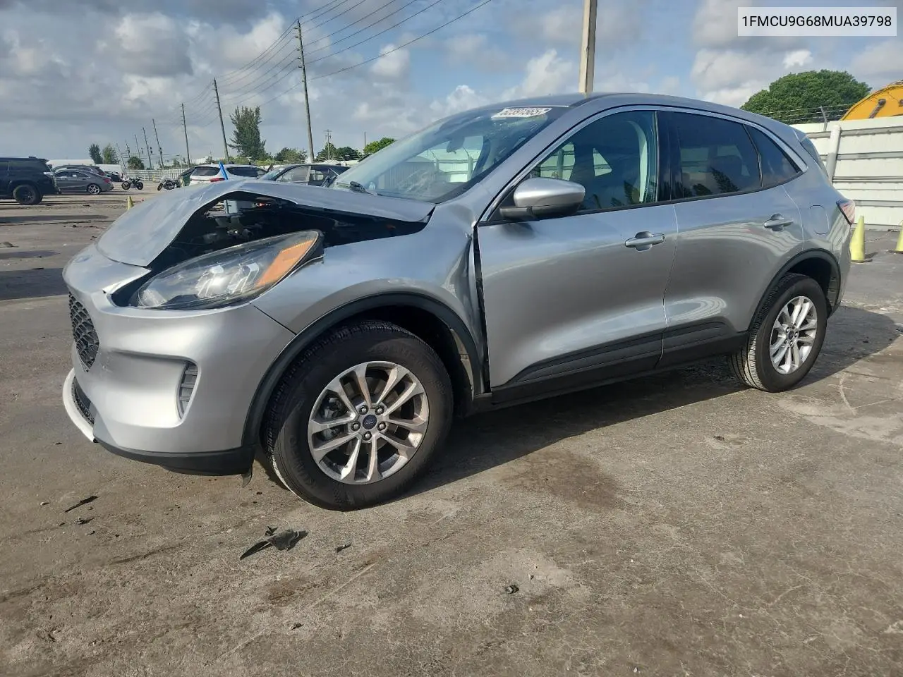 2021 Ford Escape Se VIN: 1FMCU9G68MUA39798 Lot: 62391565