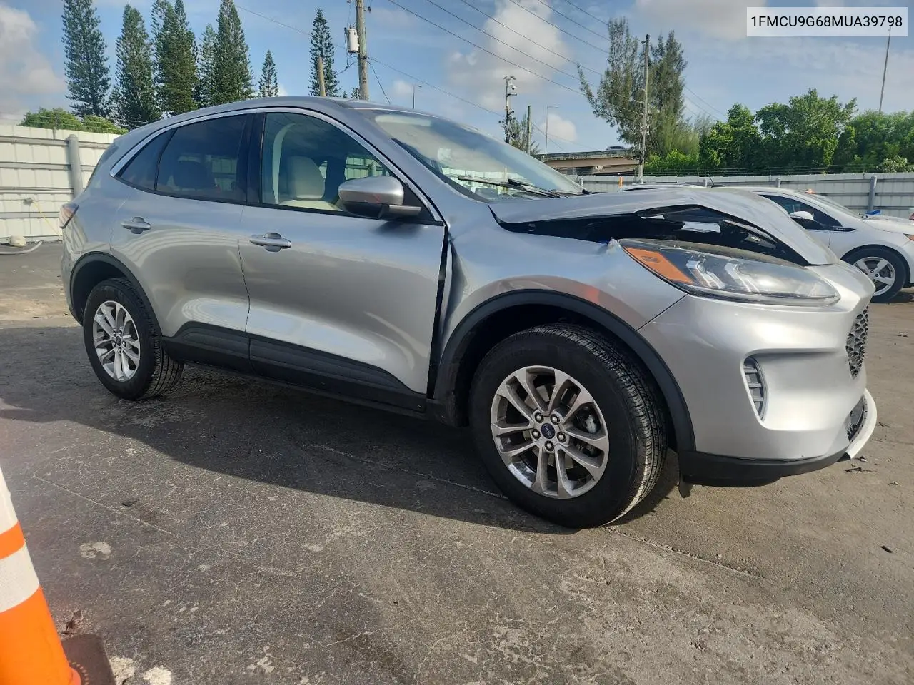 2021 Ford Escape Se VIN: 1FMCU9G68MUA39798 Lot: 62391565