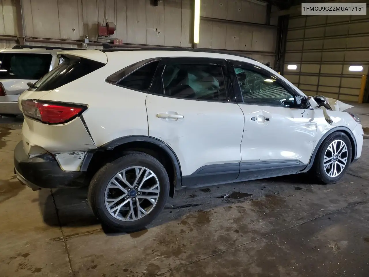 2021 Ford Escape Sel VIN: 1FMCU9CZ2MUA17151 Lot: 62588005