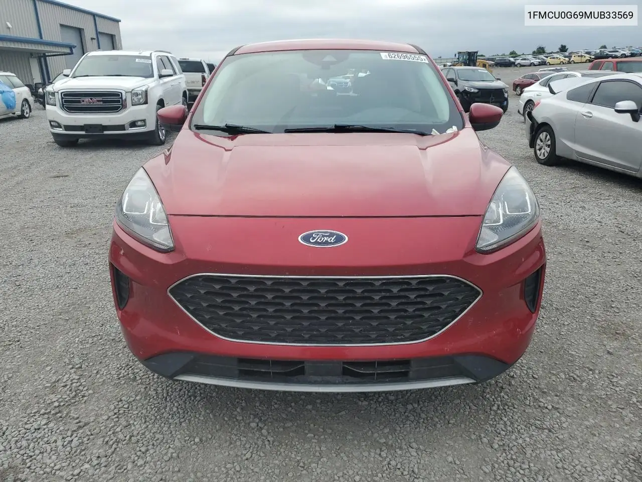 2021 Ford Escape Se VIN: 1FMCU0G69MUB33569 Lot: 62696555