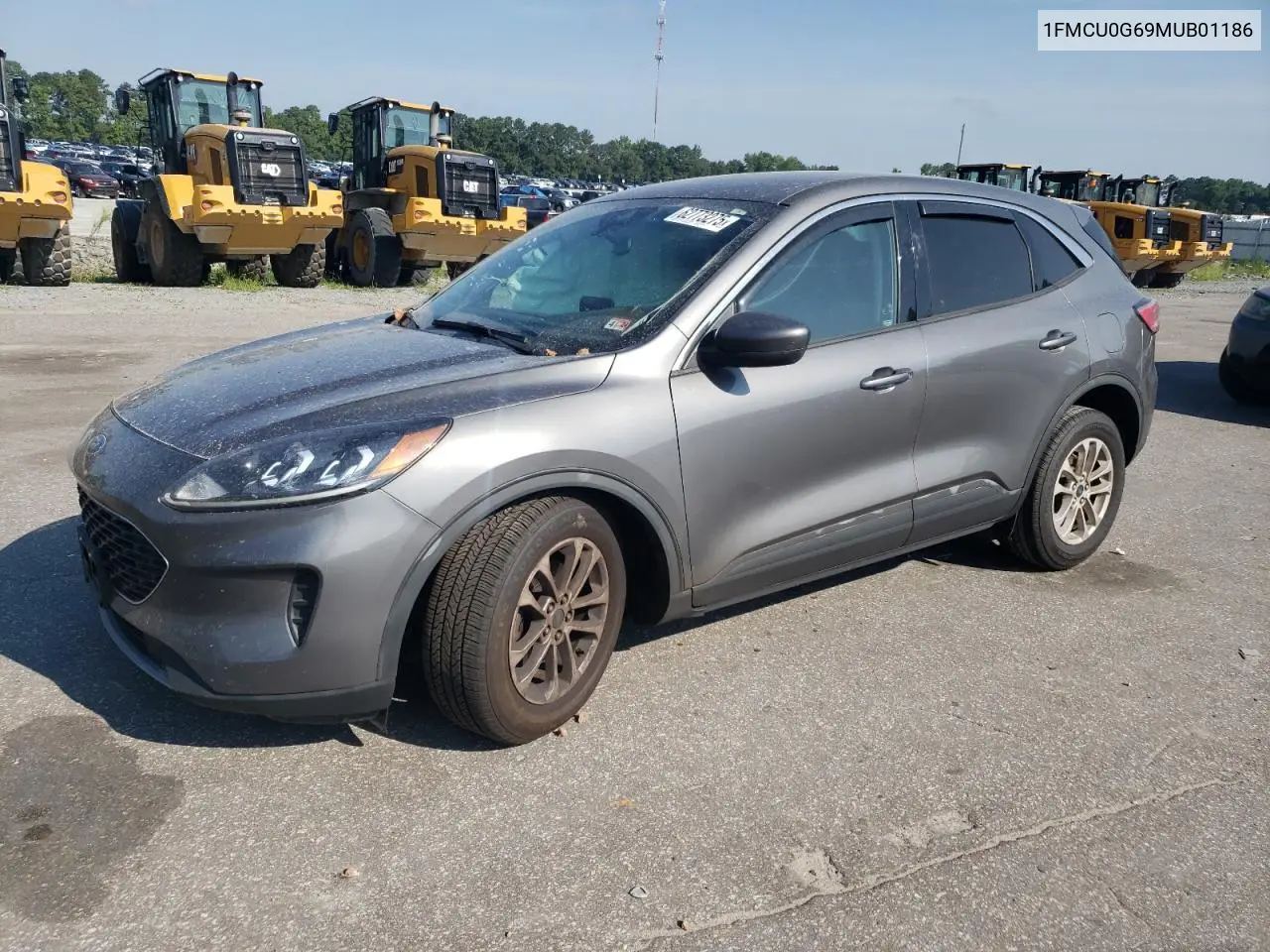 2021 Ford Escape Se VIN: 1FMCU0G69MUB01186 Lot: 62773275