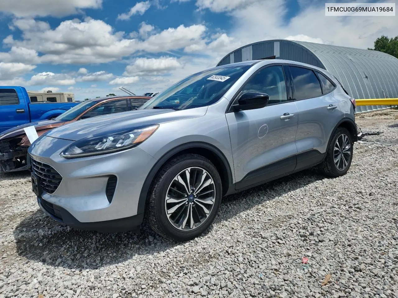 2021 Ford Escape Se VIN: 1FMCU0G69MUA19684 Lot: 62933545