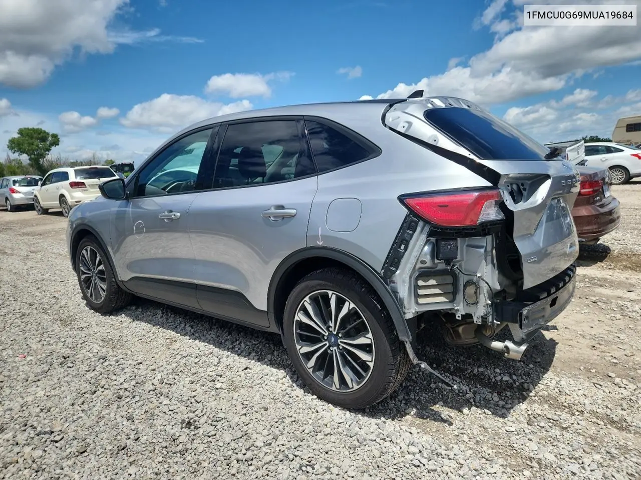 2021 Ford Escape Se VIN: 1FMCU0G69MUA19684 Lot: 62933545
