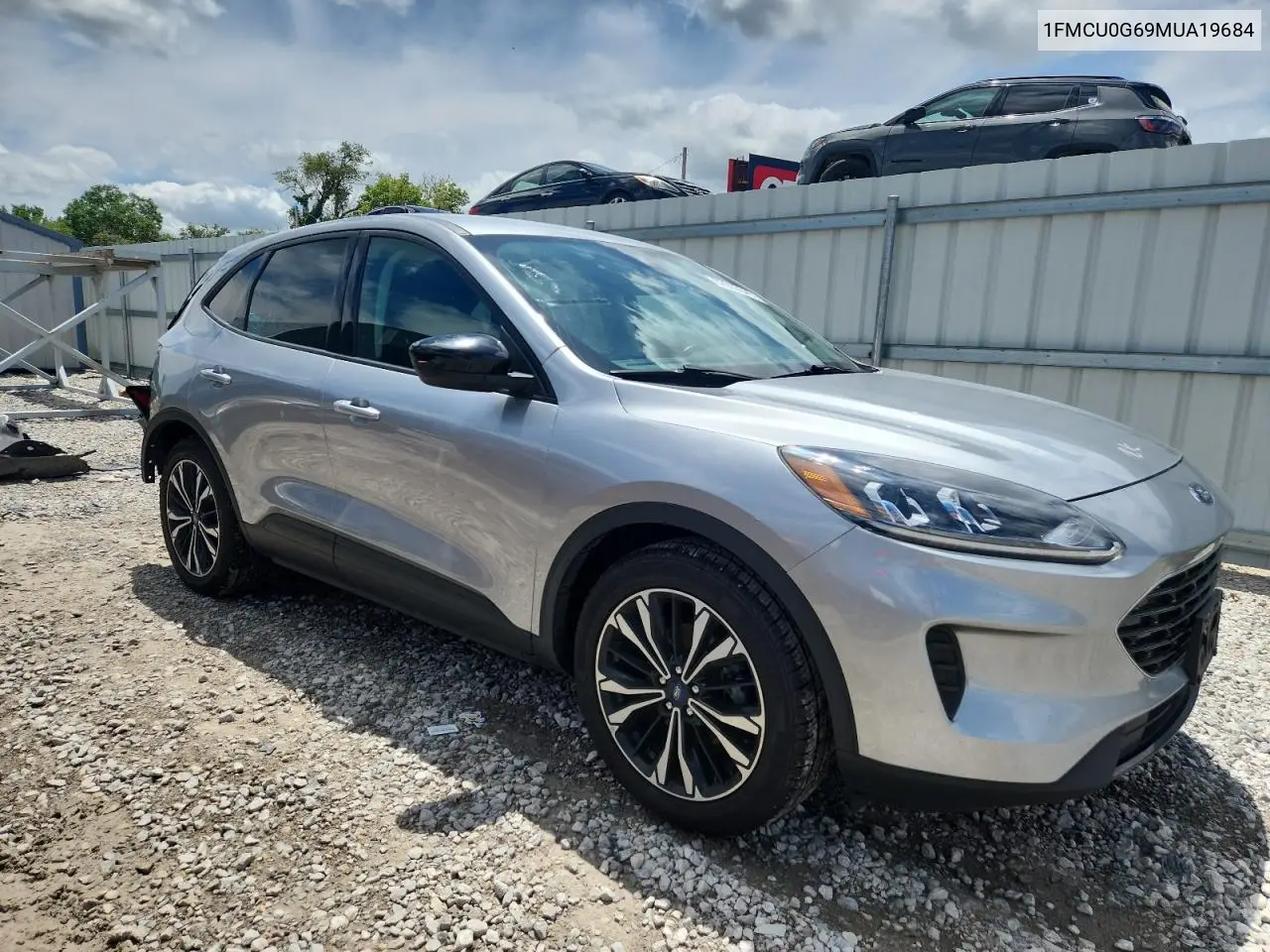 2021 Ford Escape Se VIN: 1FMCU0G69MUA19684 Lot: 62933545
