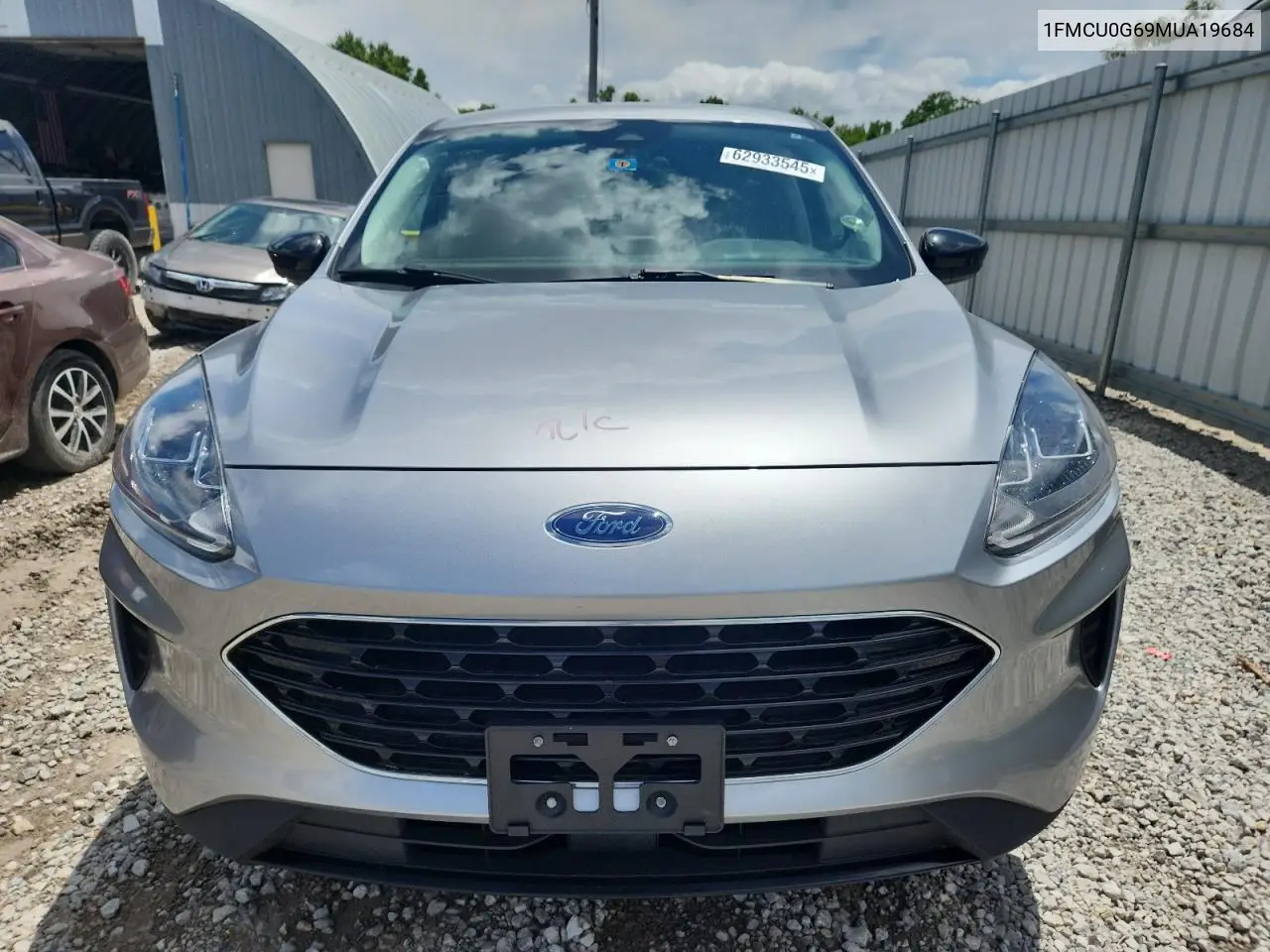 2021 Ford Escape Se VIN: 1FMCU0G69MUA19684 Lot: 62933545