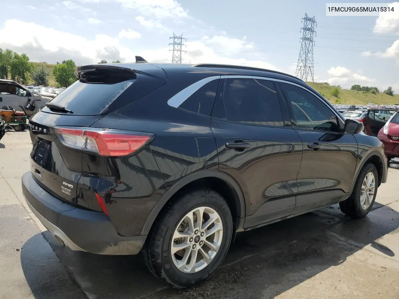 2021 Ford Escape Se VIN: 1FMCU9G65MUA15314 Lot: 62941535