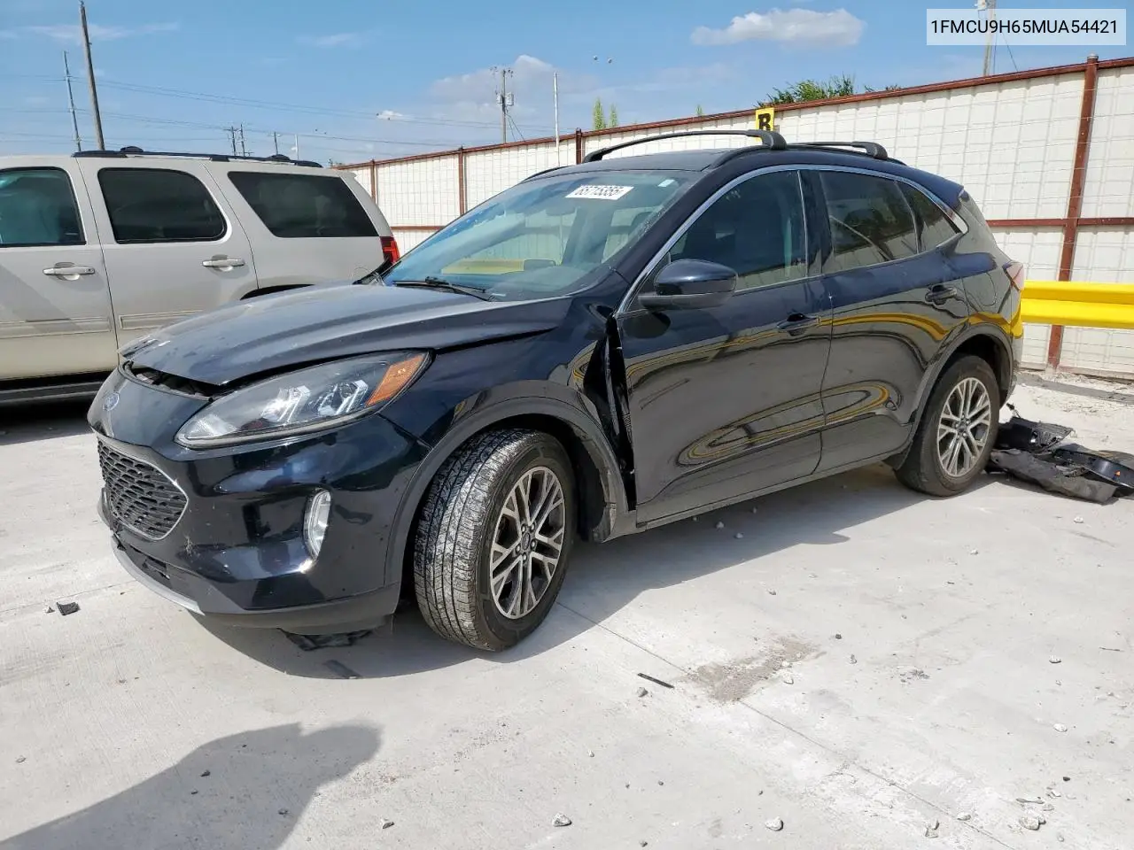2021 Ford Escape Sel VIN: 1FMCU9H65MUA54421 Lot: 65715355