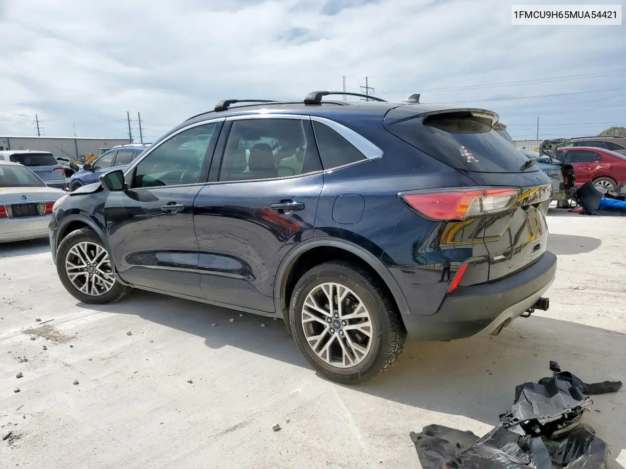 2021 Ford Escape Sel VIN: 1FMCU9H65MUA54421 Lot: 65715355