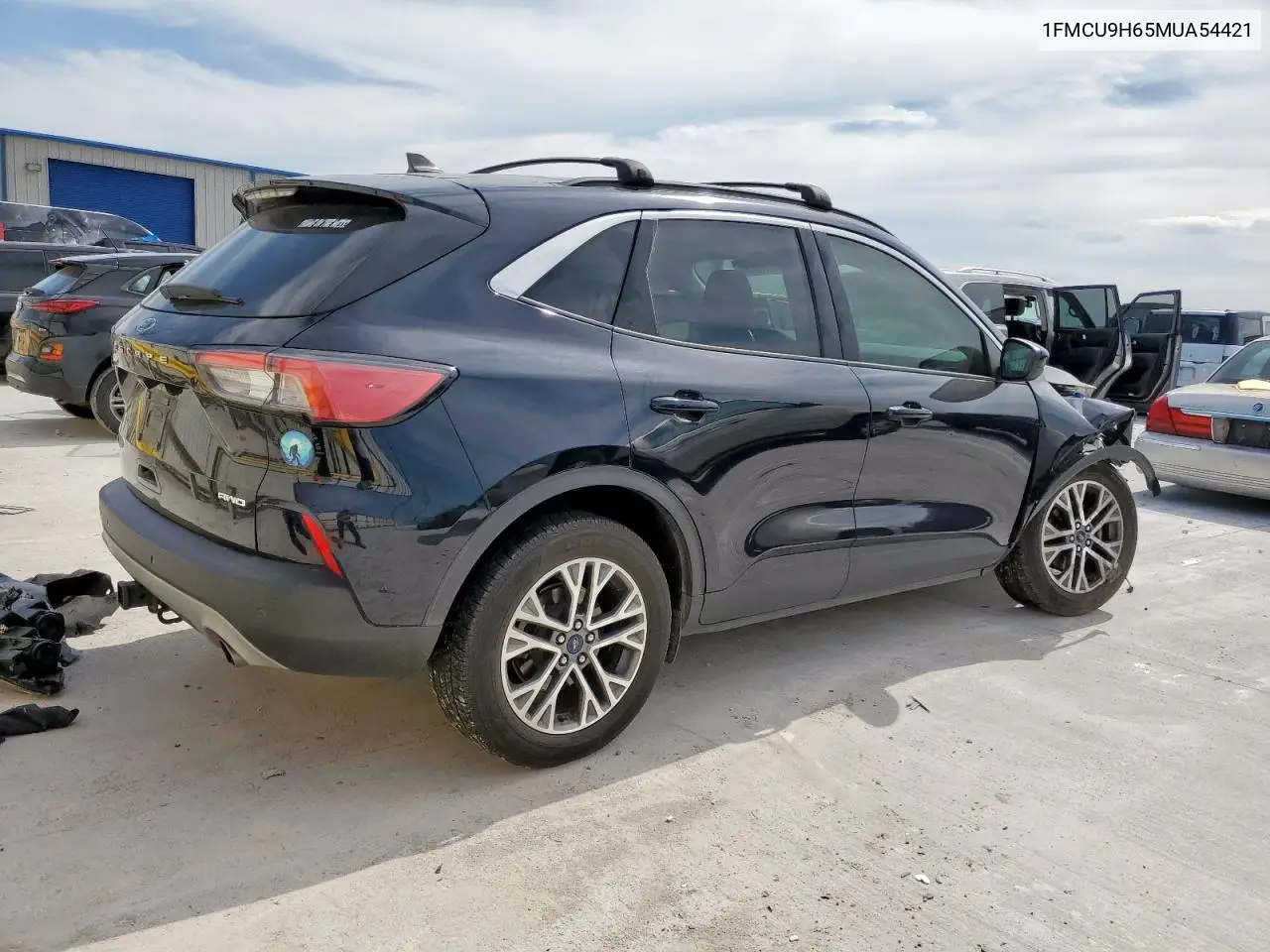 2021 Ford Escape Sel VIN: 1FMCU9H65MUA54421 Lot: 65715355