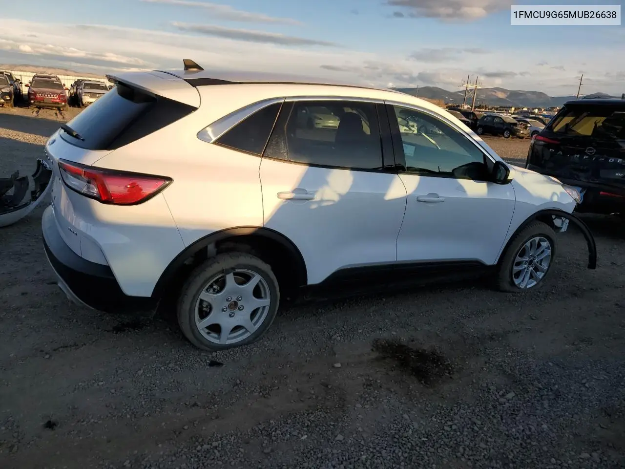 2021 Ford Escape Se VIN: 1FMCU9G65MUB26638 Lot: 77775184