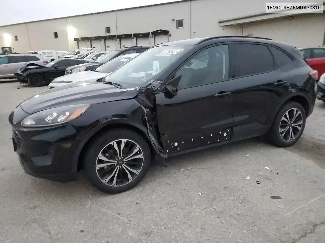 2021 Ford Escape Se VIN: 1FMCU9BZ6MUA70310 Lot: 85489994