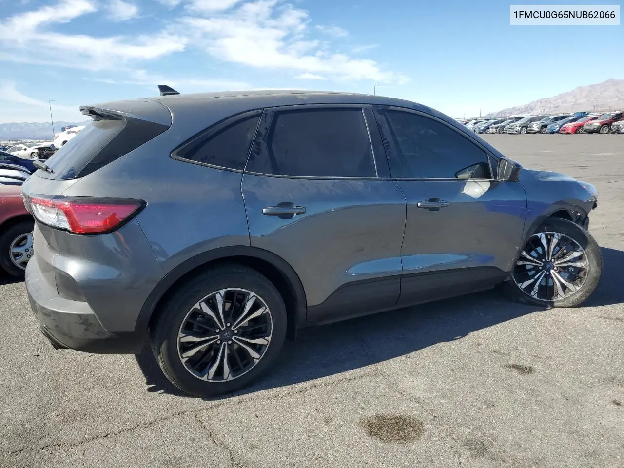 2022 Ford Escape Se VIN: 1FMCU0G65NUB62066 Lot: 44611965