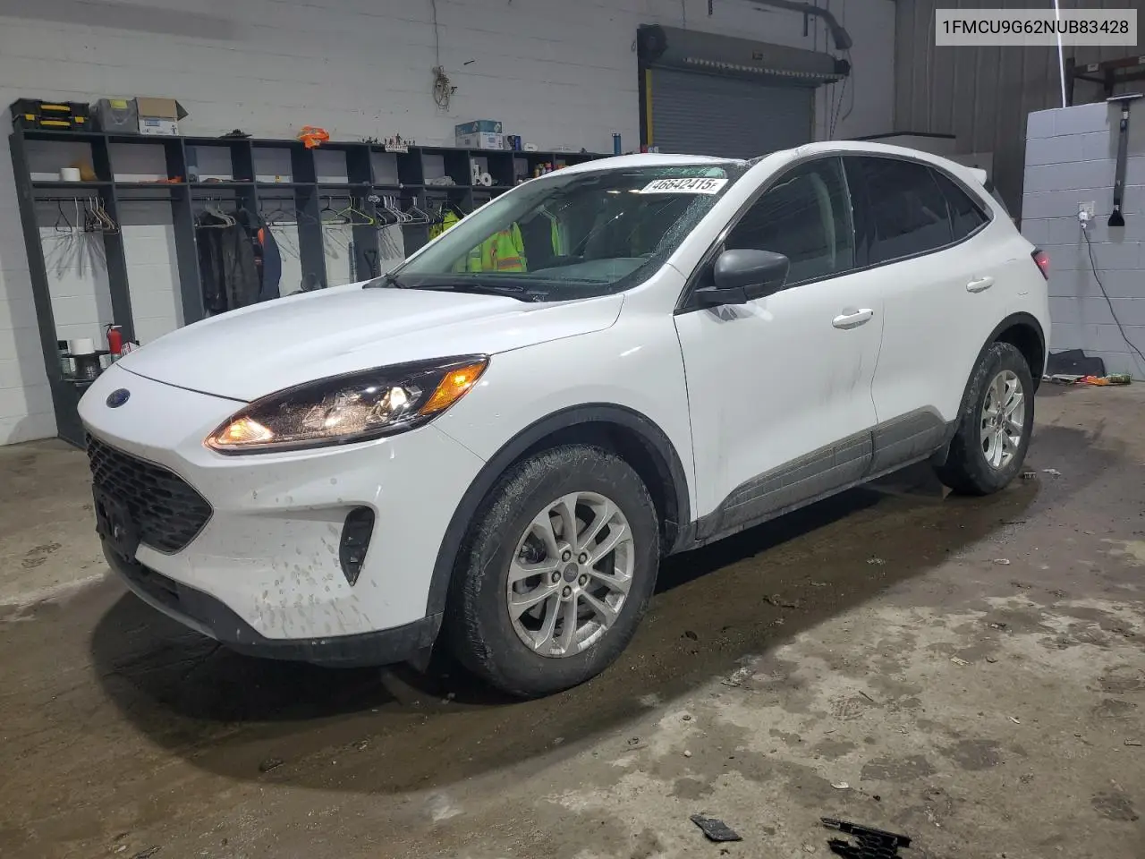 2022 Ford Escape Se VIN: 1FMCU9G62NUB83428 Lot: 46642415