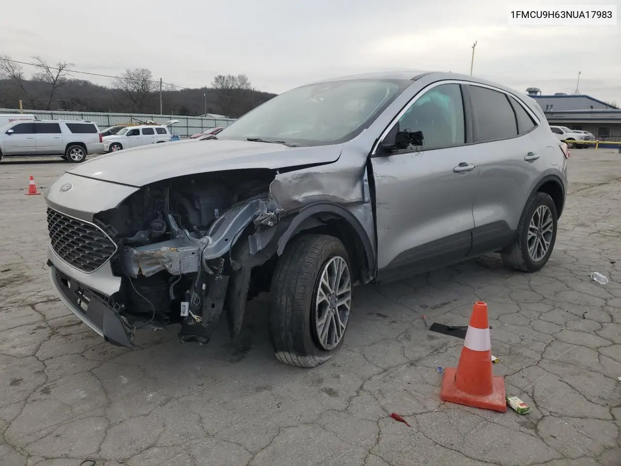 2022 Ford Escape Sel VIN: 1FMCU9H63NUA17983 Lot: 49167385