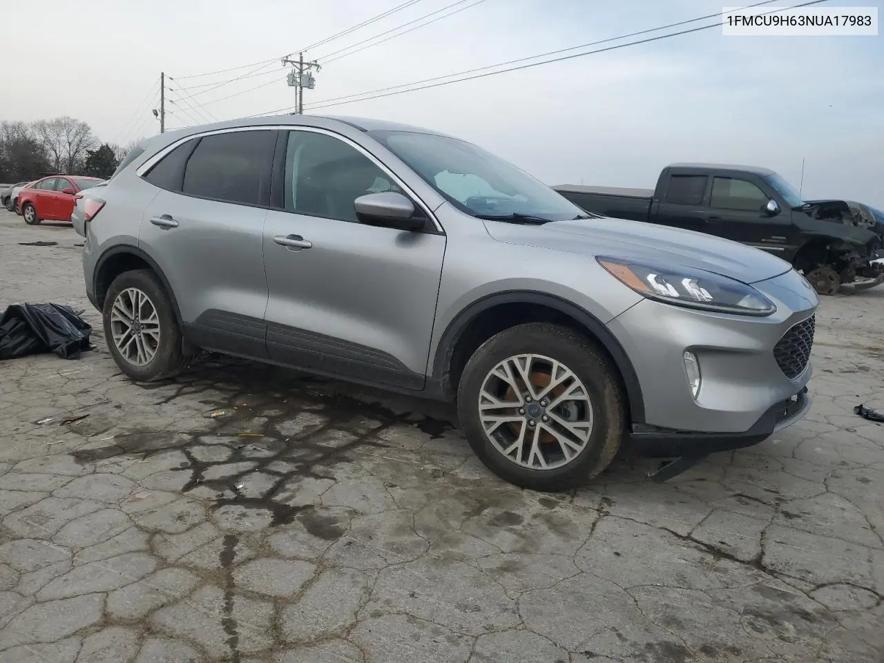 2022 Ford Escape Sel VIN: 1FMCU9H63NUA17983 Lot: 49167385