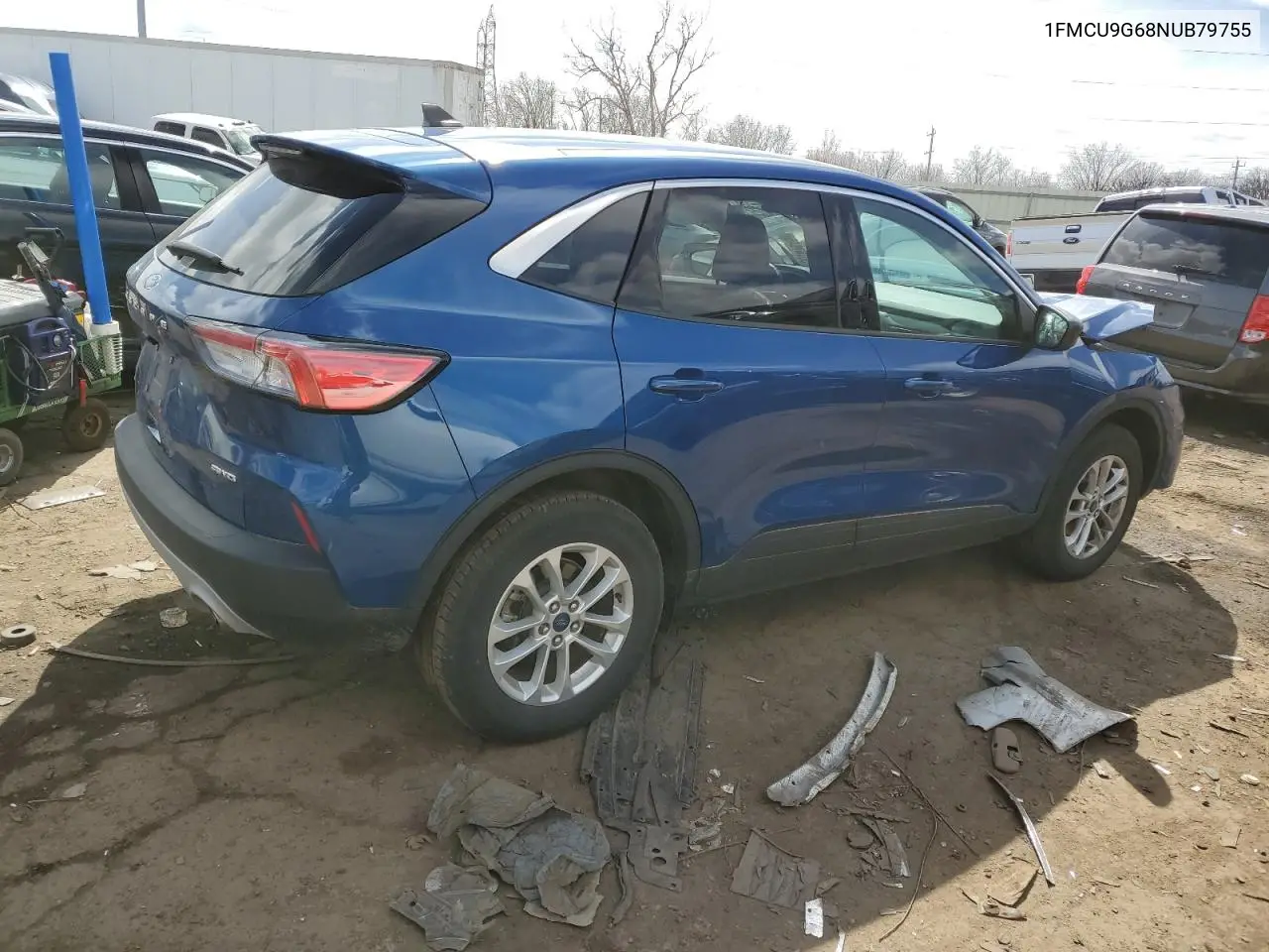 2022 Ford Escape Se VIN: 1FMCU9G68NUB79755 Lot: 50707645
