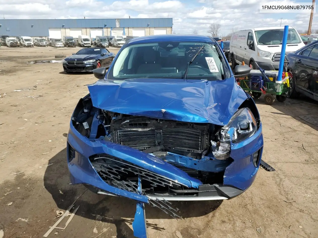 2022 Ford Escape Se VIN: 1FMCU9G68NUB79755 Lot: 50707645