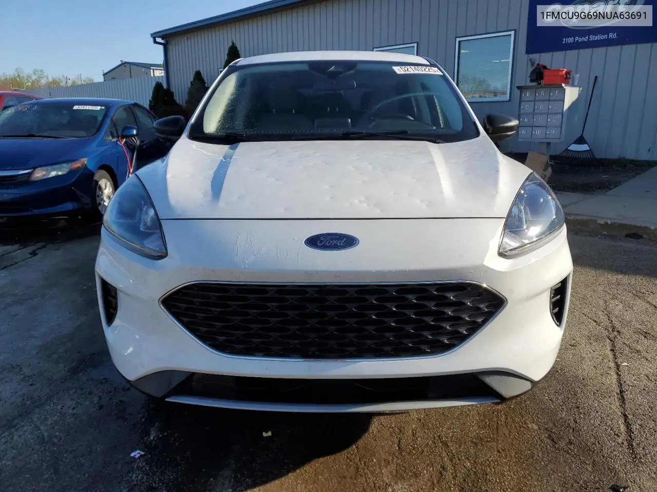 2022 Ford Escape Se VIN: 1FMCU9G69NUA63691 Lot: 52140225
