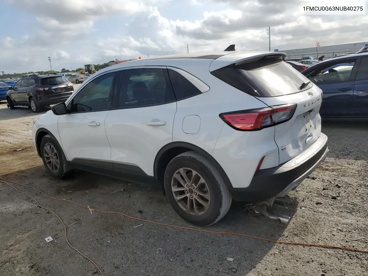 2022 Ford Escape Se VIN: 1FMCU0G63NUB40275 Lot: 52416065