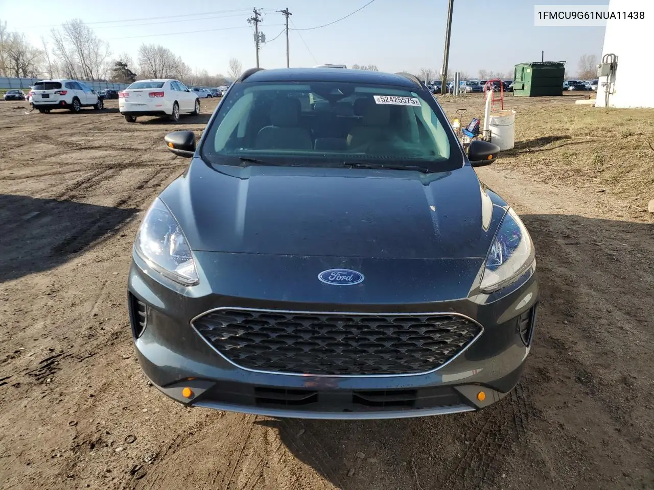 2022 Ford Escape Se VIN: 1FMCU9G61NUA11438 Lot: 52425575